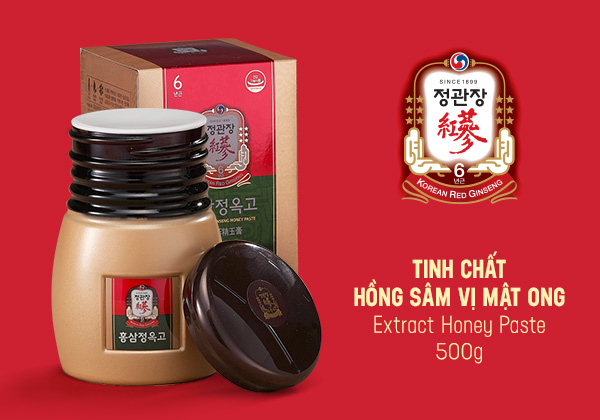 Tinh chất hồng sâm mật ong KRG Extract with Honey Paste 500g