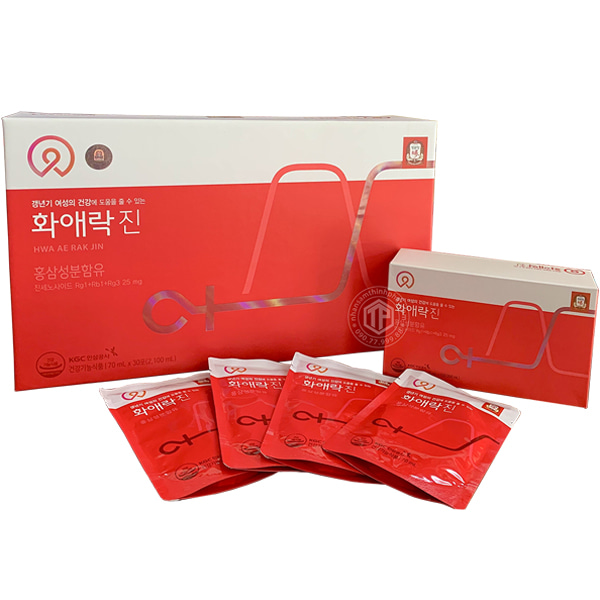 Nước hồng sâm phụ nữ Hwa Ae rak Jin (70ml* 30 gói)