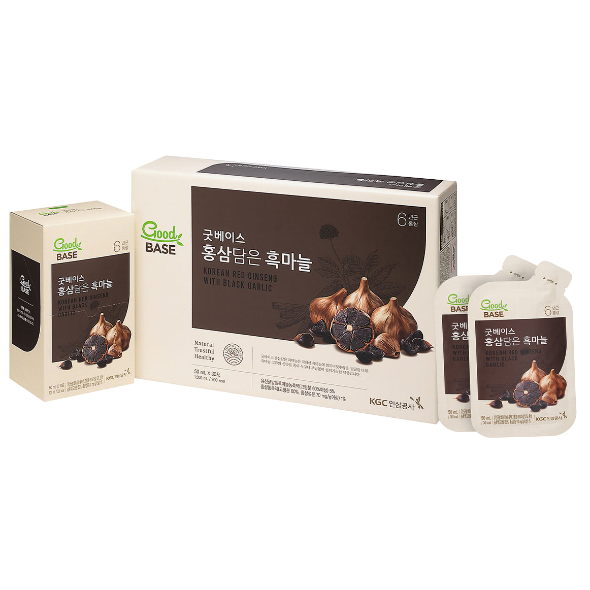 Nước Hồng Sâm Goodbase Tỏi Đen KGC Cheong Kwan Jang (50ml x 30 gói)