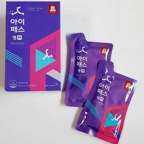 Nước hồng sâm KGC IPASS M cho trẻ em 14-16 tuổi ( 50ml*30 gói )