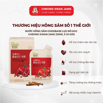 Nước Hồng Sâm Goodbase Lựu Đỏ KGC Cheong Kwan Jang (50ml* 30 gói)