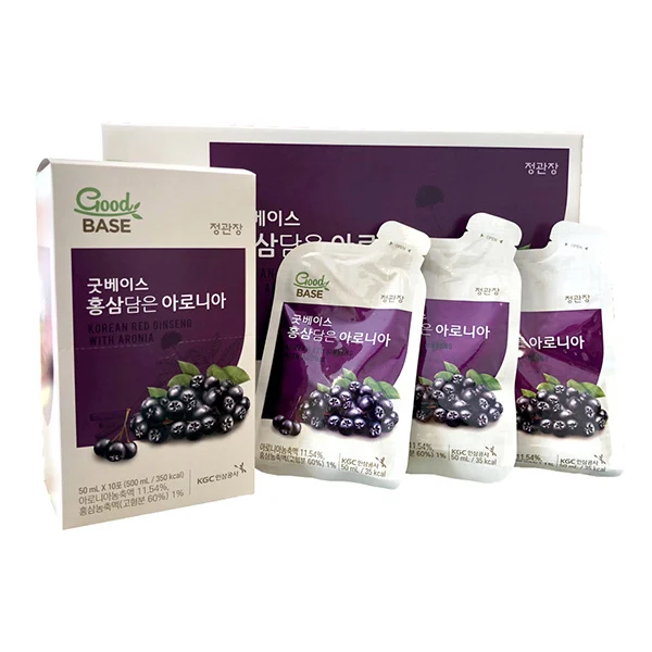 Nước Hồng Sâm Goodbase Aronia KGC Cheong Kwan Jang (50ml x 30 gói)